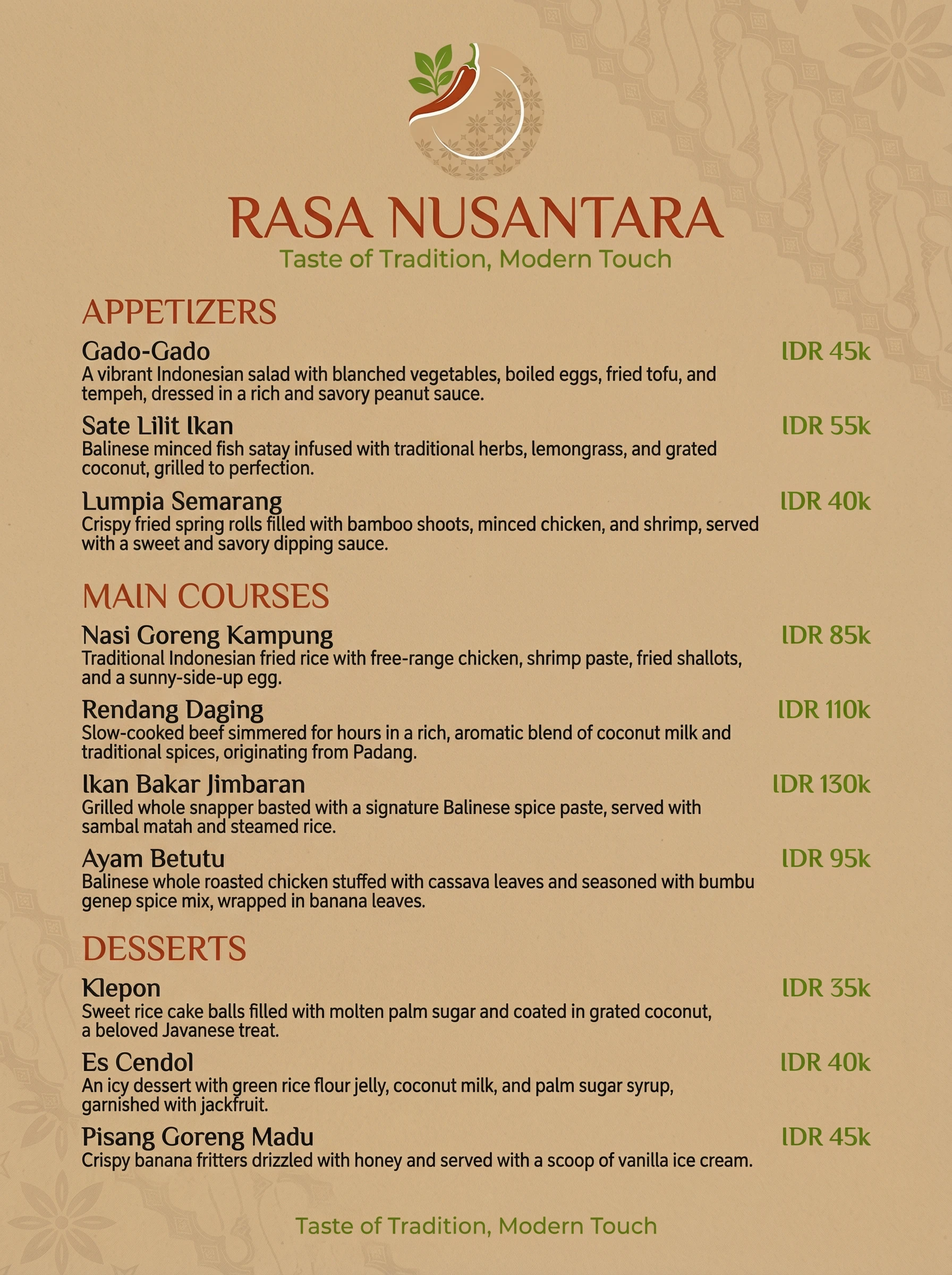 Rasa Nusantara gallery proof 2